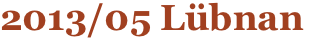 2013/05 Lübnan